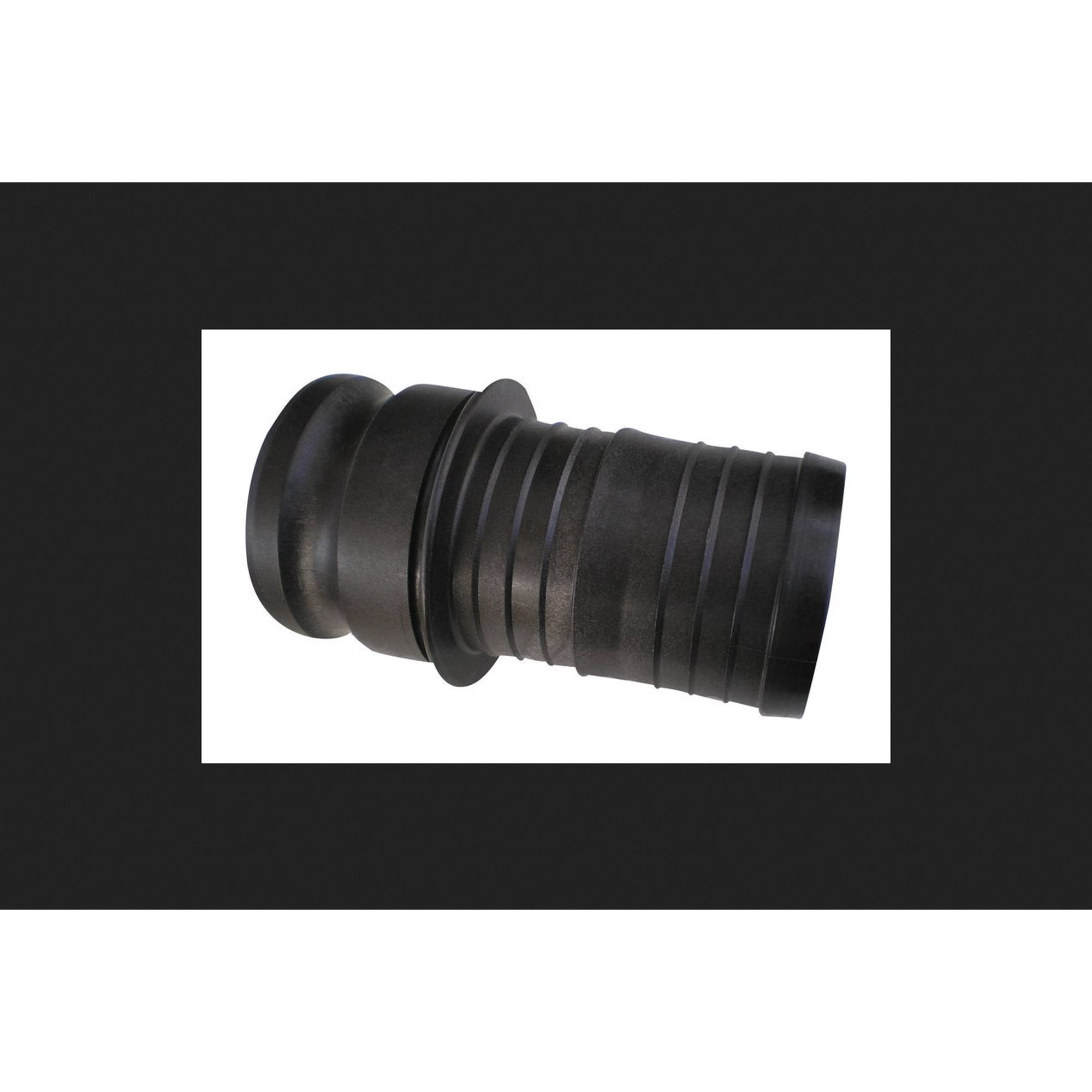 Adaptador De Manguera Pacer De Polipropileno De 2 Cm De Diámetro X 2 Cm De Diámetro Negro