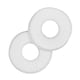 thumbnail image 1 of Reemplazo De Almohadillas De Orejas Cojines Para Sony MDR-ZX110 Auriculares Blanco, 1 of 3