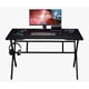 thumbnail image 2 of Homer Design Escritorio Gamer 100x60x74cm Base Acero Cubierta Melamina Color Madera, 2 of 6