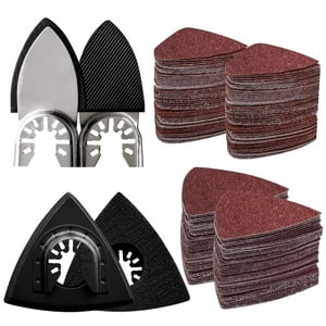 Kit De Almohadillas De Lijado Towbluii, 104 Piezas, Para Herramientas Oscilantes