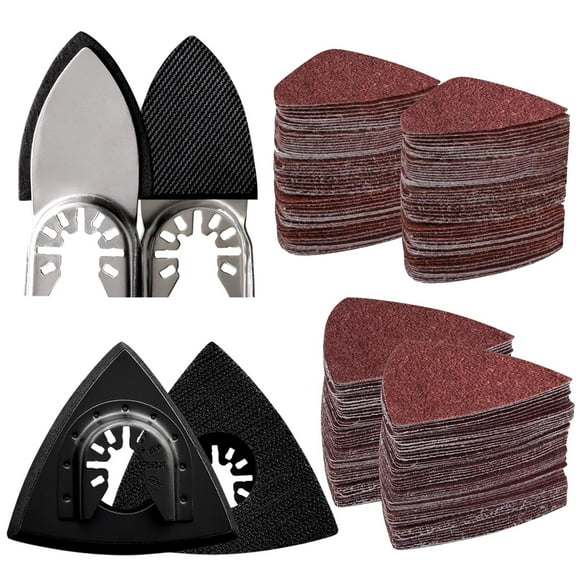Kit de almohadillas de lijado towbluii, 104 piezas, para herramientas oscilantes