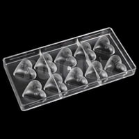 Genérico - Molde De Chocolate Molde Chocolate Acrilico Molde De Corazon