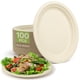 thumbnail image 1 of Platos de papel ovalados desechables FEHHTO, 100 piezas, 12,5 pulgadas, 320 ml, 1 of 7