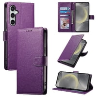 Funda Para Foxdock Samsung Galaxy S24 Fe– Cuero Premium, 3 Ranuras Para Tarjetas, Protección Contra Impactos