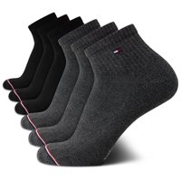 Pack De 6 Calcetines Tommy Hilfiger Para Hombre, Tallas 7 A 12, Color Negro