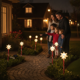 thumbnail image 5 of Set 5 Estacas Solares Navidad Estrella LED Jardín 25cm Luz, 5 of 9