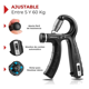 thumbnail image 3 of "Hand Grip Ejercitador de Manos Belug Fitnics Ajustable 5 a 60 Kg Color Negro ", 3 of 5