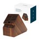 thumbnail image 1 of Porta cuchillos KITCHENDAO de 20 ranuras en madera de acacia, 1 of 7
