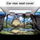 thumbnail image 5 of Studio Ghibli-theme Car Rear Seat Covers Back Elastic Flexible Car Seat Covers Decorative Fits Most Cars 120x59x76cm, 5 of 6