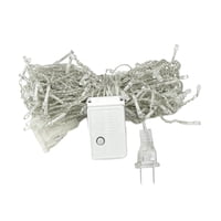 Ioensy - Luces De Cadena Led Luces De Navidad Enchufe Para Jardín Patio Festival Dormitorio Luz Blanca