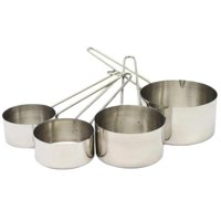 Genérico - Set 4 Tazas Medidoras Acero Inox