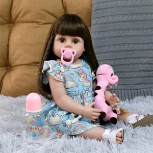 D&M - Muñeca Bebé De Silicona.