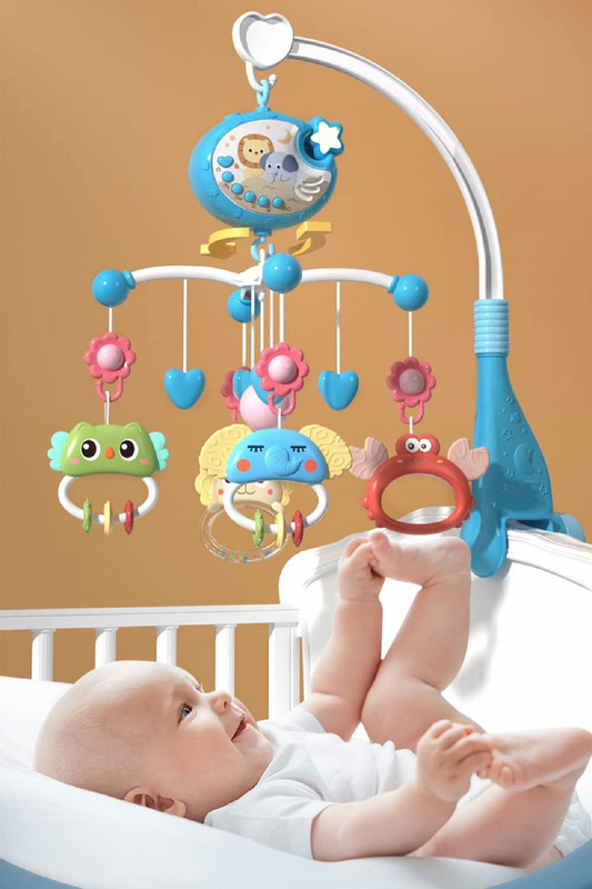 Genérico - Móvil Musical Cuna Proyección Control Remoto Bebes Lau