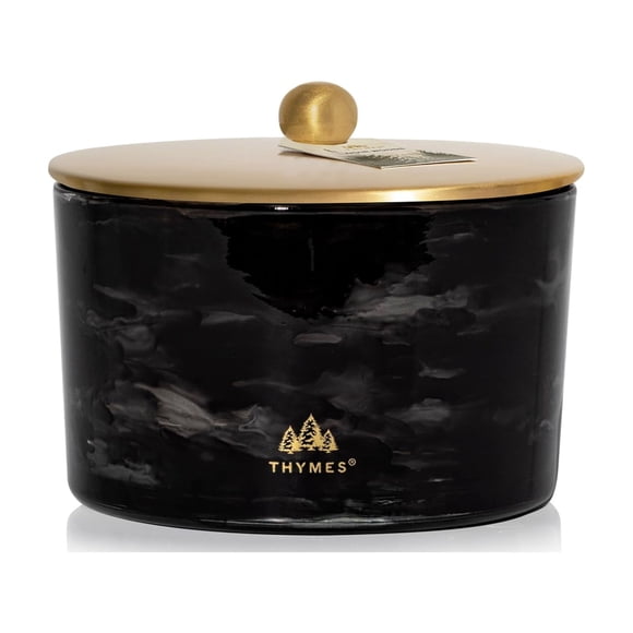 Vela perfumada Thymes Noir Woods 3 Mick 530 ml/18 oz