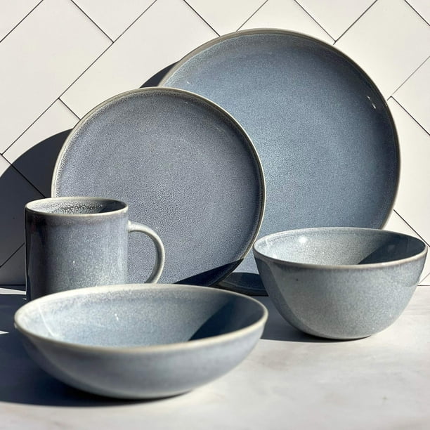 Juego de loza 30 piezas Vajilla Cerámica Rústico