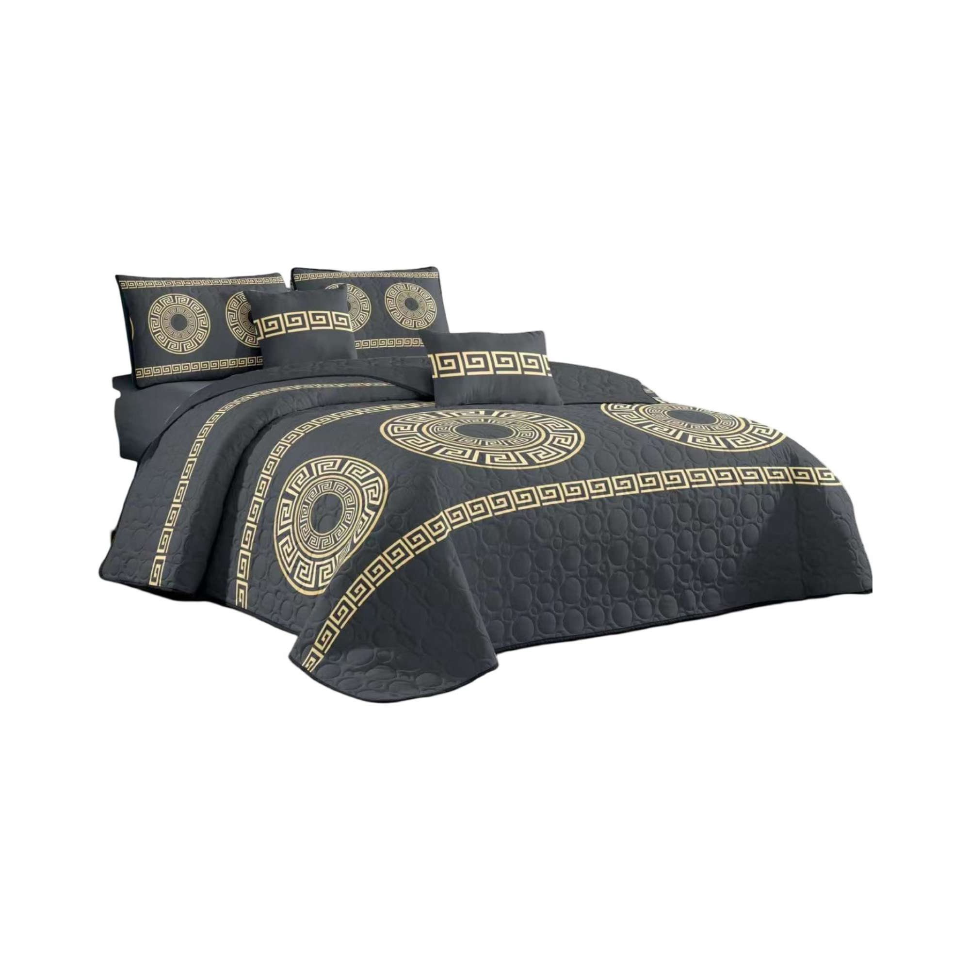 Genérico - Cubrecama Con Diseño 2 Plazas