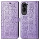 thumbnail image 1 of Funda Cartera FOXDOCK para Honor 90 Lite , Flip PU con Relieve de Gatos y Perros, Tarjetero y Soporte, 1 of 6