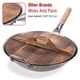 thumbnail image 5 of Funda para wok YOSUKATA, de hierro fundido, 34 cm, tapa de madera sin condensación, 5 of 7