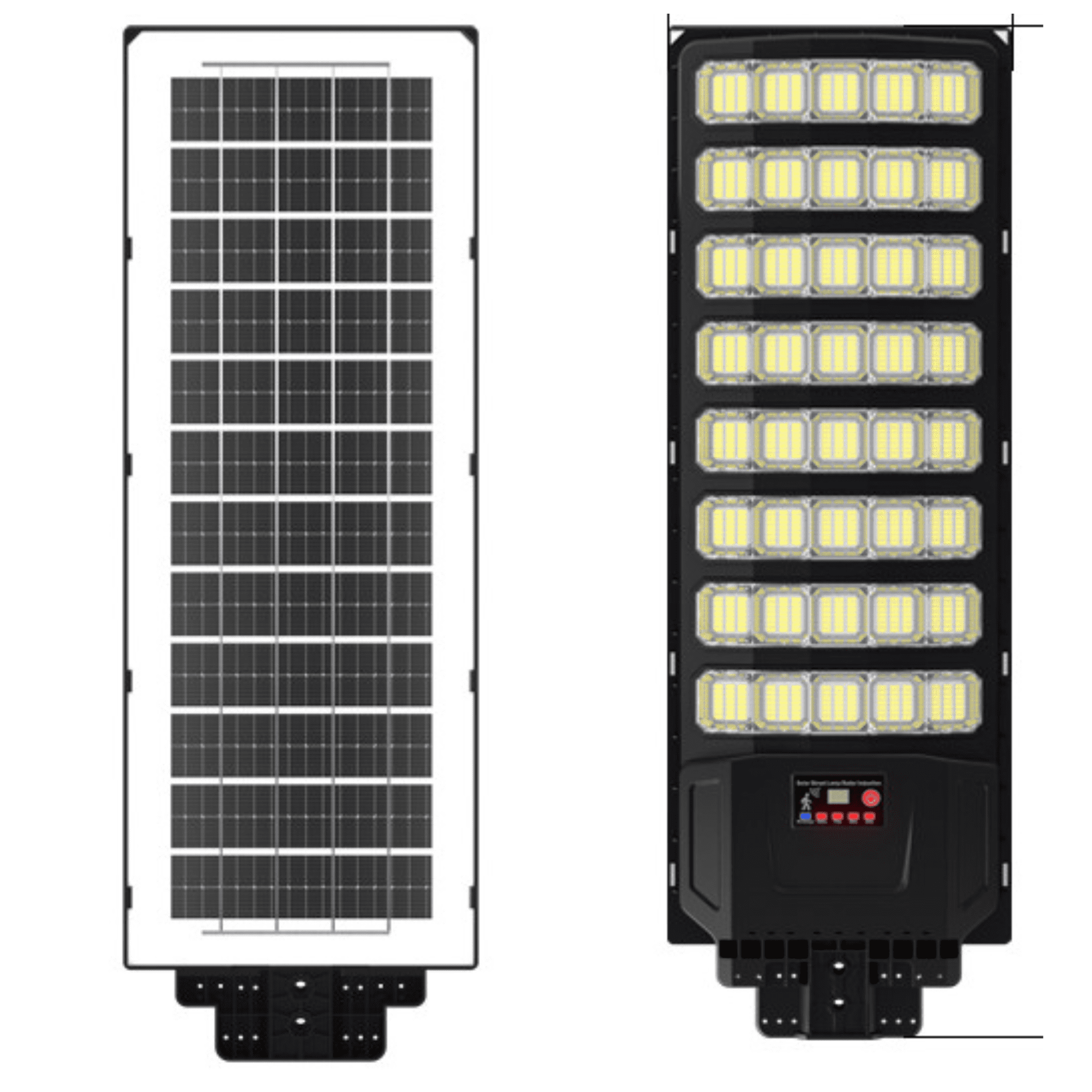 Genérico - Foco Led Solar De Alta Potencia 2000w Alumbrado Público Ip66