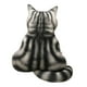 thumbnail image 2 of Lindo Peluche Gato Decoración Del Coche Almohada Para Sofá Halloween Pascua Espalda 59cm, 2 of 5