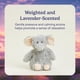 thumbnail image 3 of Animal de peluche Warmies Gray Elephant, apto para microondas y pesado, 3 of 7