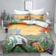 thumbnail image 1 of Bed Duvet Cover Ric-k Bedding Sets and Morty 3D Printed Lightweight 3 Piece Comforter Sets for Boys Girls Queen, 1 of 4
