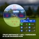 thumbnail image 4 of Telémetro de golf Blue Tees Captain Air 6X 1000 yardas con GPS, 4 of 9