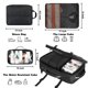 thumbnail image 2 of Mochila JCDOBEST Carry on de 50 litros con 3 cubos de embalaje con puerto USB, 2 of 7