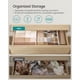 thumbnail image 4 of Set organizador SONGMICS Underwear de 80 celdas para calcetines, color blanco nube, 4 of 6
