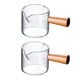 thumbnail image 5 of 2x Copa De Medición De Vidrio De Espresso 2x Medida Medida Medida Tazas Onzas Bebida, 5 of 5
