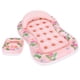 thumbnail image 2 of Flotador inflable para piscina MoKo para adultos, salón de agua, color rosa flamenco, 2 of 8