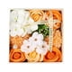 thumbnail image 2 of Jabón De Flores Con Pétalos De Jabón Romántico Perfumado Floral Para Fiesta Aniversario Naranja, 2 of 3