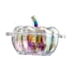 thumbnail image 3 of Plato De Dulces De Vidrio Con Tapa, Contenedor Cubierto, Decorativo Para Fiesta, Buffet De Oto?o, Colorido, 3 of 5
