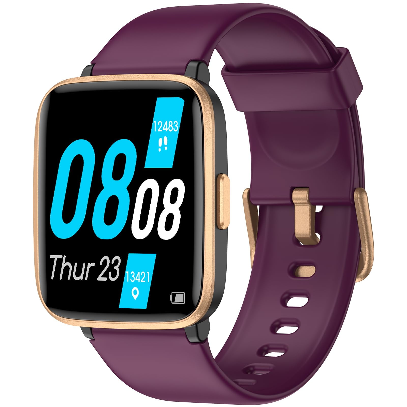 Reloj Rastreador De Actividad Física Livikey Con Monitor De Frecuencia Cardíaca Ip68