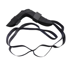 Ioensy - Camilla Para Pies Y Pantorrillas, Pilates, Tendón De La Corva, Para Entrenamiento, Muslo, Tobillo, Color Negro