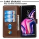 thumbnail image 4 of Funda con Cremallera para Samsung Galaxy Note 9, Carcasa Cartera de Cuero PU con Soporte y Tarjetero, 4 of 6