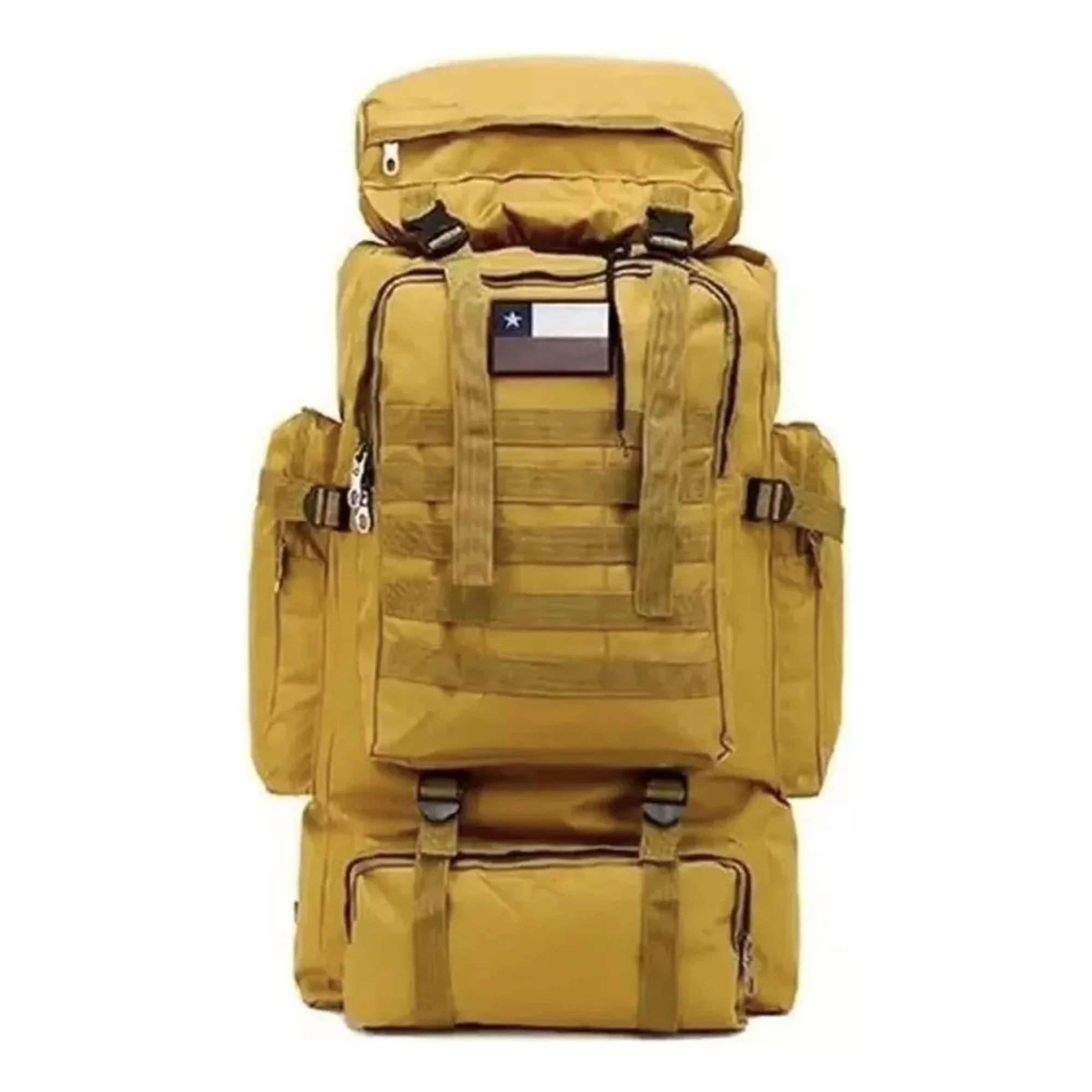 Center Web - Mochila De Viaje De 70 Lts Marron