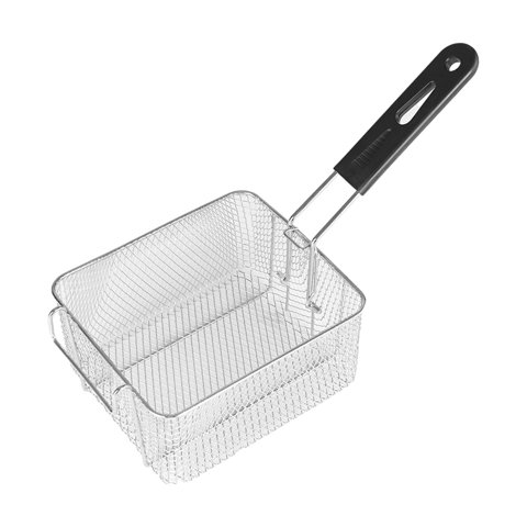 Magideal - Cesta Para Freír, Cesta Para Servir, Cesta Colgante Para Patatas Fritas Con Asa Para Patatas Fritas, Aros De Cebolla, Restaurante, Cocina Y Cafetería , 20Cm X 17.2Cm X 10 20Cm X 172Cm X 105Cm