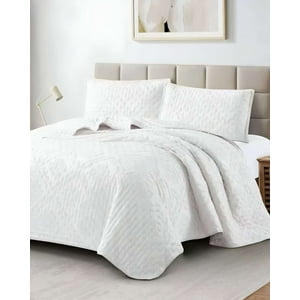 Meipulis - Cobertor Colcha Quilt Tufting De Lujo Suave 2 Plazas