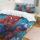 thumbnail image 3 of Spider-Man and Friends 3 Piece Sets Full/Queen Size - Reversible Microfiber Quilts with 2 Shams Soft Lightweight Bedspread Coverlet Comforter for All Season Bed Sheets, 3 of 5