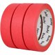 thumbnail image 1 of Cinta de pintor DOAY paquete de 3, 2,5 cm, 270 pies, rojo, 1 of 8