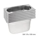 thumbnail image 4 of Depósito Gastronómico GN 1/9 x 100 mm Acero Inox. Pack 6 Un., 4 of 5