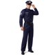 thumbnail image 5 of Disfraz de Policía Adulto Azul – Spooktacular Creations, 5 of 6