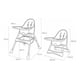 thumbnail image 2 of Silla Comer Infantil Seguridad 2 En 1 Verde, 2 of 3