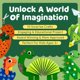 thumbnail image 2 of Craft Box Mumaloo Dinosaur para 10 niños de 4 a 8 años, artes creativas, 2 of 6