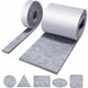 thumbnail image 1 of Deslizadores de muebles, deslizadores de fieltro, 2 rollos de fieltro autoadhesivo (100 de 10 cm y 100 de 2 cm), almohadilla deslizadora para silla, deslizadores deslizadores para muebles y su piso de, 1 of 6