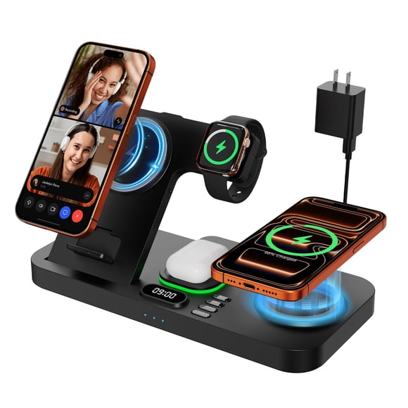 Estación de carga inalámbrica magnética para doble teléfono RR SPORTS