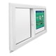 thumbnail image 2 of Ventana Termopanel Pvc Corredera Blanca 91x50cm Dvp, 2 of 5