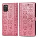 thumbnail image 1 of Funda Cartera FOXDOCK para Samsung Galaxy A02S , Flip PU con Relieve de Gatos y Perros, Tarjetero y Soporte, 1 of 6