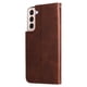 thumbnail image 2 of Funda con Cremallera para Samsung Galaxy S22 Plus 5G, Carcasa Cartera de Cuero PU con Soporte y Tarjetero, 2 of 6